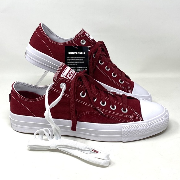 Converse Other - Converse Shoes Men’s Ctas Pro OP Low Top Team Red Size Sneakers Canvas 167607C